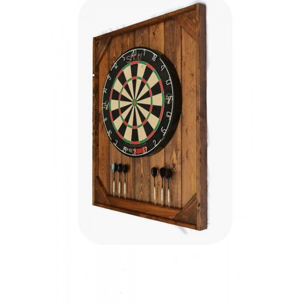 Ahşap Dart Dolabı Dart Arkalıgı (DART FİYATA DAHİL DEĞİLDİR!!!!)