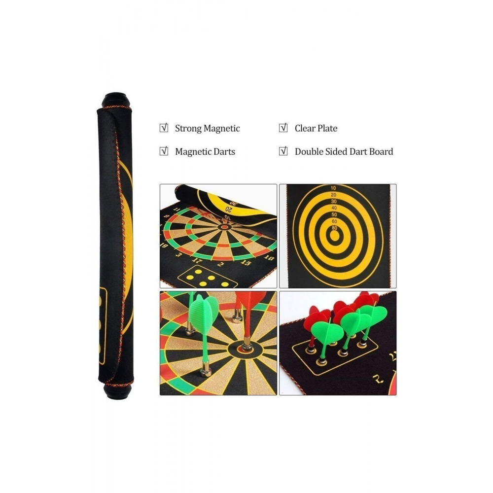 Mıknatıslı Manyetik Dart Katlanabilen Hedef Tahtası Magnet Ok Atma Dartboard Eğlenceli Oyun