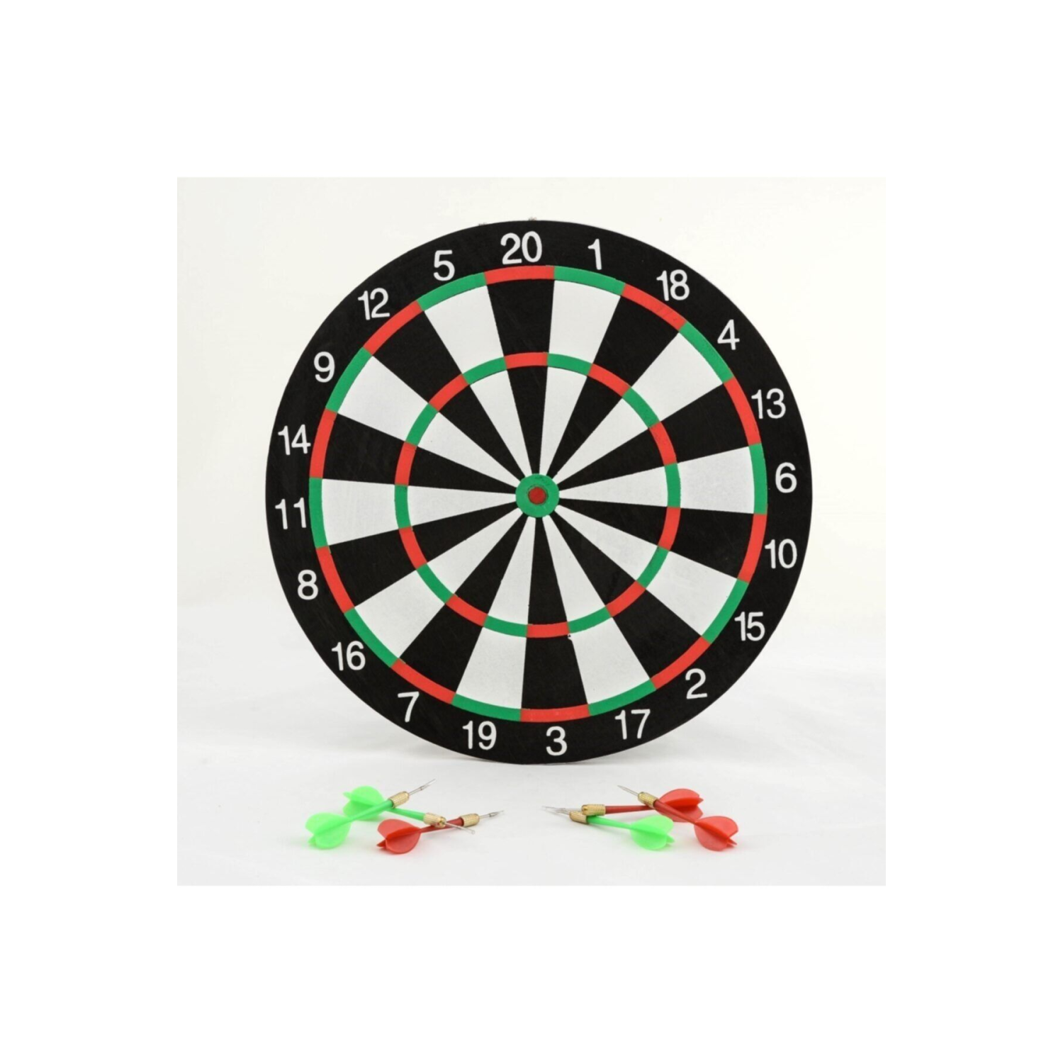 Trenddünyası Çift Taraflı 30 Cm Dart Tahtası Ve 4adet Ok