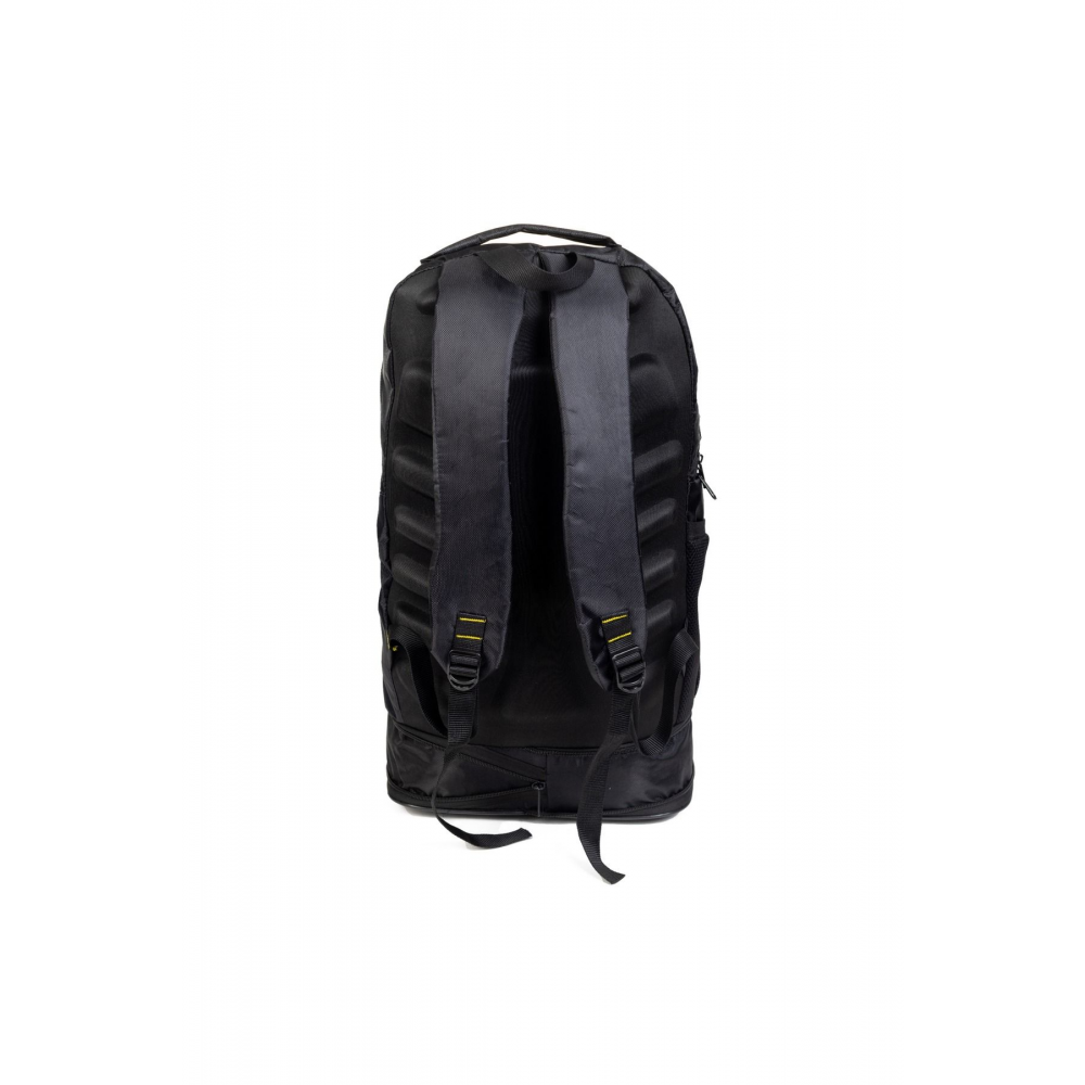 55+10 Litre Körüklü Dağcı Deprem Sırt Çantası Su Geçirmez Çok Gözlü Okul Kampçı Seyahat Dağcı Siyah