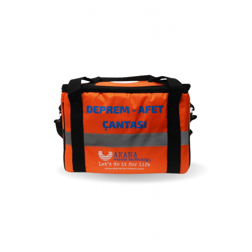 Deprem-afet Çantası Tek Özel Gıda Ve Su Içeren 3 Kişilik Set