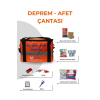 Deprem-afet Çantası Tek Özel Gıda Ve Su Içeren 3 Kişilik Set