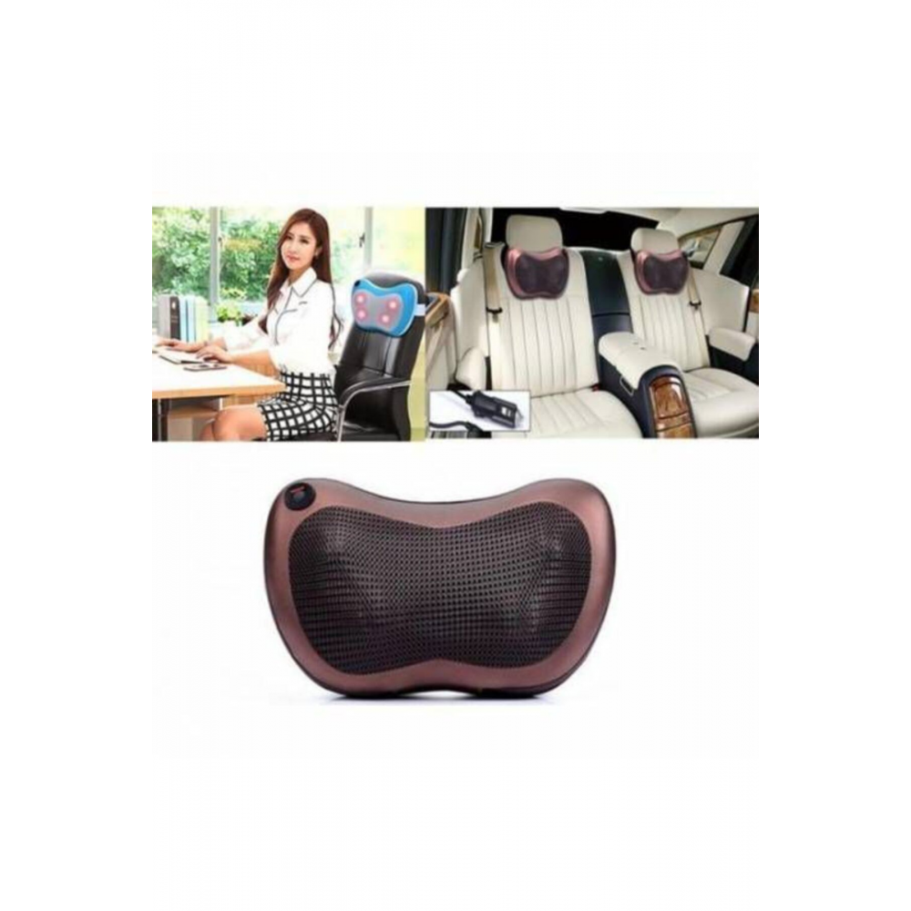 Car Home 8 Toplu Ovmalı Masaj Yastığı Aleti Tüm Vücut Ayak Boyun Bacak Bel Ve Sırt Için Kaliteli