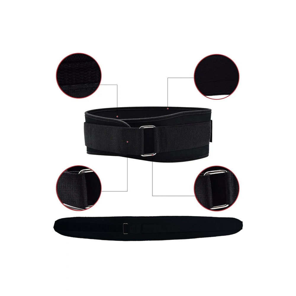 Ağırlık Kemeri Kas Geliştirme Kemeri Fitness Kemeri Ağırlık Kaldırma Kemeri Bel Destek Kemeri