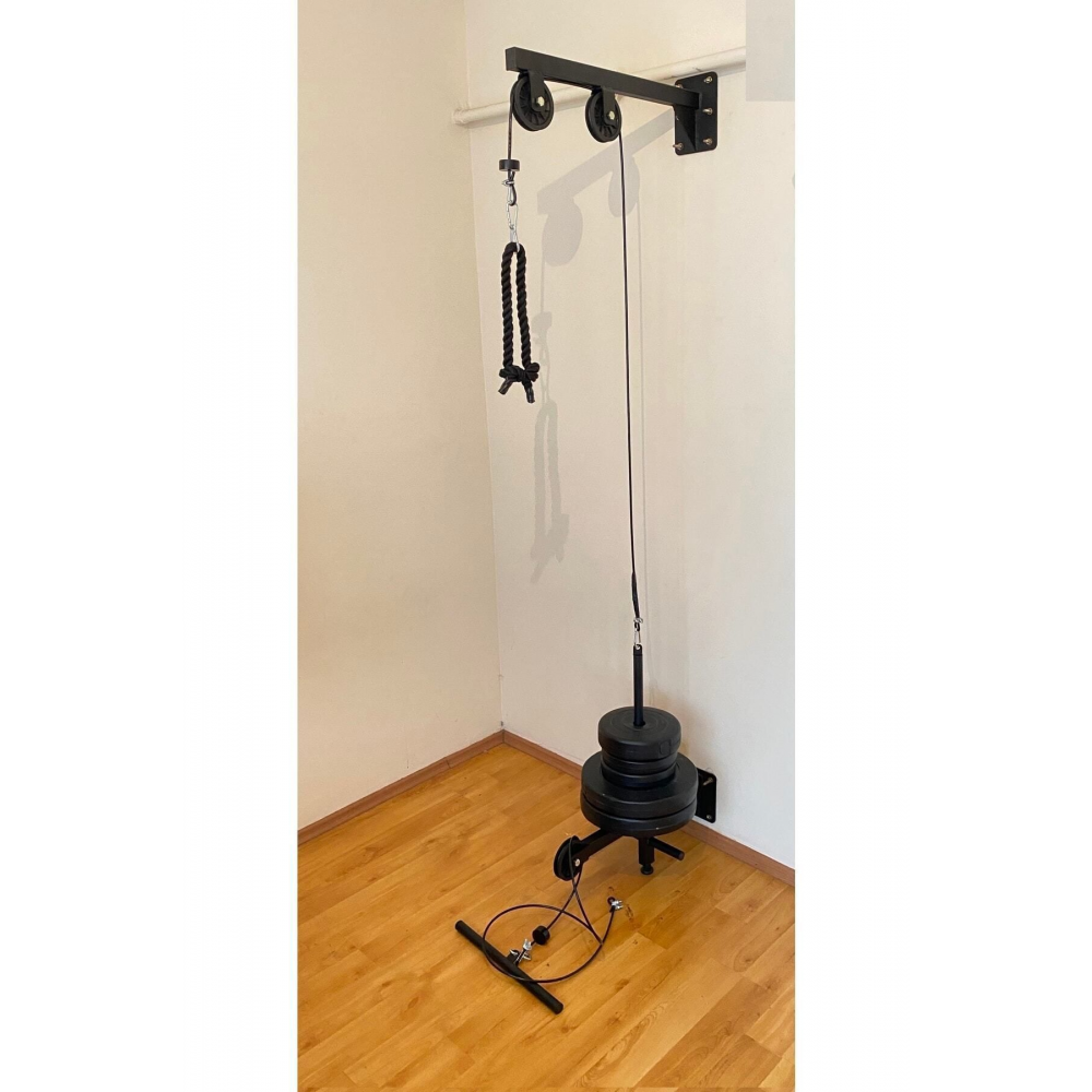 Duvar Tipi Cable Crossover Lat Puldown & Pushdown ,row ,biceps ,triceps Omuz Çalışma Istasyonu