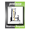 Emh07- Tek Kişilik Çok Fonksiyonlu Ayarlanabilir Ağırlık Çalışma İstasyonu