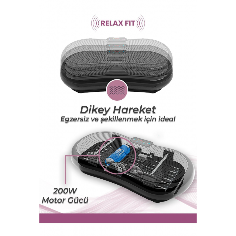 Slim 2d Vibration Plate Titreşimli Spor Egzersiz Fitness Aleti Cihazı