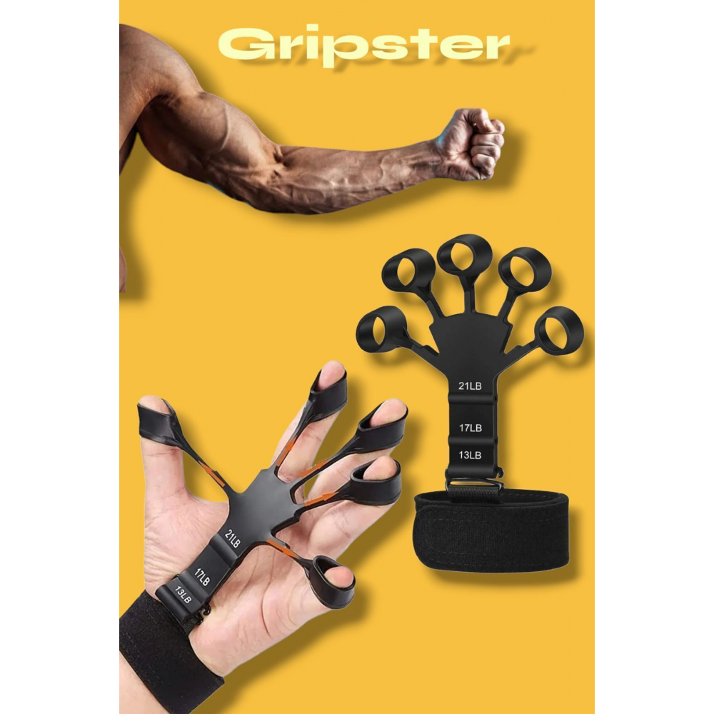 El Ve Bilek Geliştirici El Yayı Kavrama Damar Belirginleştirici Parmak Egzersiz Aleti Gripter