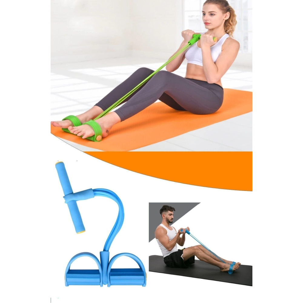Body Trimmer Mekik Çekme Aleti Sorelis Evde Spor Lastikli Egzersiz Lastiği Unichrome