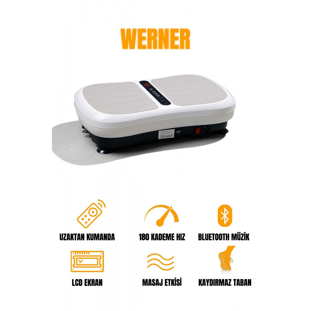 2d Yüksek Titreşimli Zayıflama Sıkılaşma Cihazı Vibration Plate 180 Kademe Hız