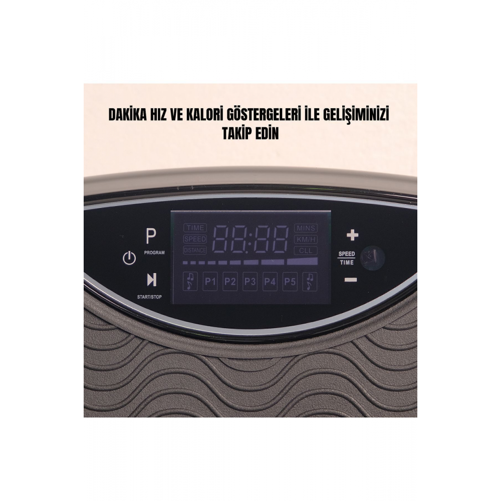 Titreşimli Egzersiz Spor Masaj Sıkılaşma Aleti Zayıflama Selülit Osilasyon Cihazı Vibration Plate