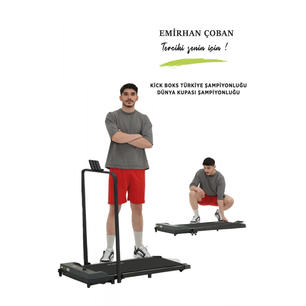 Uygulama Bağlantılı Uzaktan Kumandalı Yürüyüş Bandı Ve Koşu Bandı