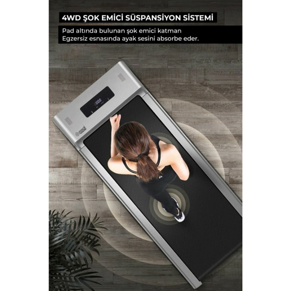 Uzaktan Kumandalı Portatif Yürüme Ve Koşu Bandı