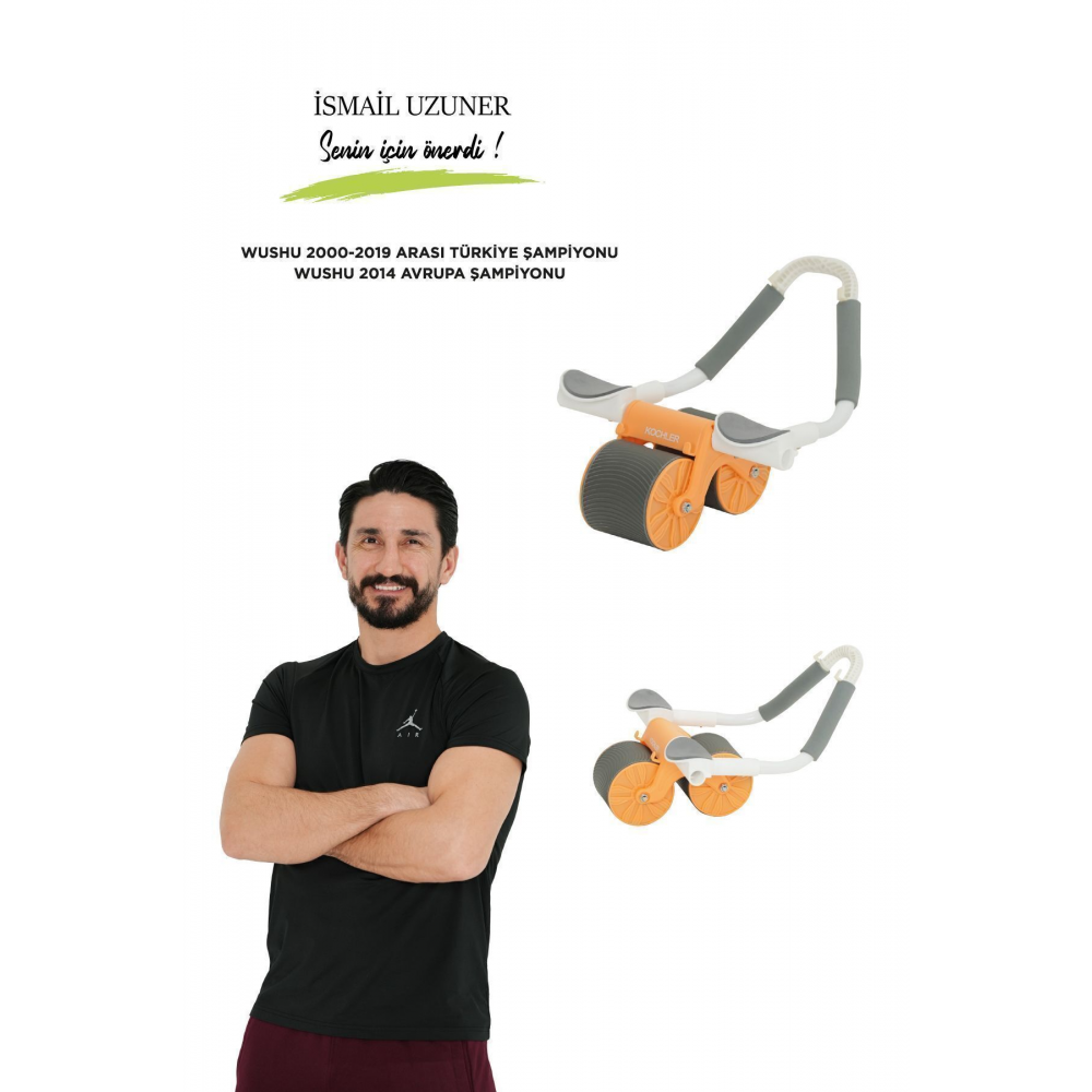 Çek Bırak - Dirsek Destekli Mekik Aleti - Karın Egzersiz Aleti