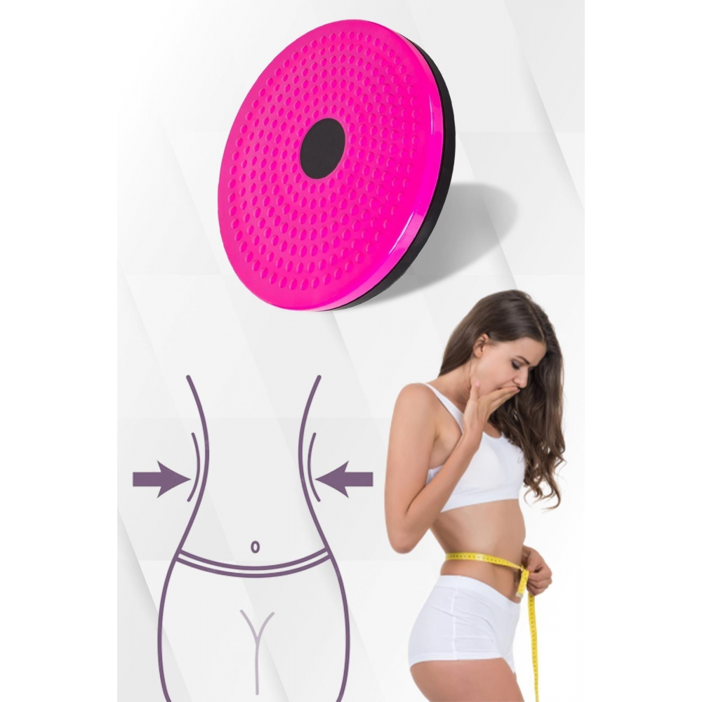Manyetikli Disc Twister Kalça Ve Bel Inceltici Dönen Disk Evde Spor Aleti