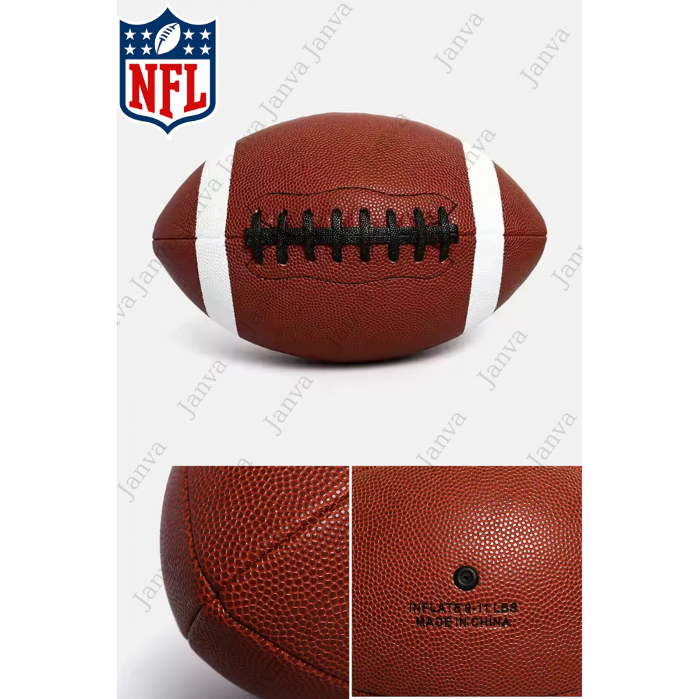 Kauçuk Amerikan Futbol Topu Genç ve Yetişkinler için maç ve antreman topu profosyonel