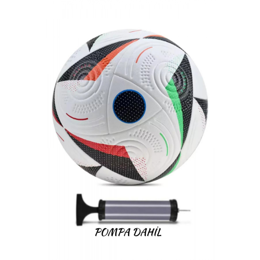 EURO 2024 Tasarımı Futbol Topu Dikişli Iç Ve Dış Mekan Futbol Topu