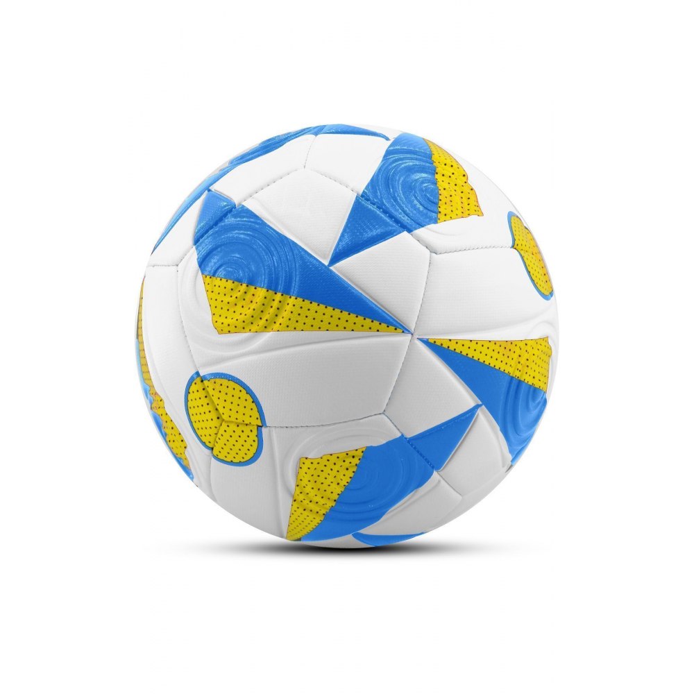 Orijinal Futbol Topu Euro Avrupa Şişirme Pompalı Sert Zemin Halı Saha Futbol Topu Hibrit No:5