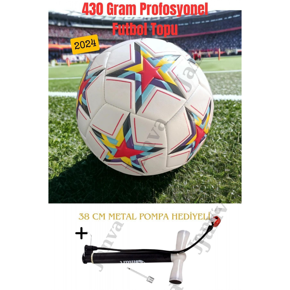 Uefa Şampiyonlar Ligi Supervision Özel Futbol Topu 400 Grlazer Kesim Maç Ve Antreman Topu Pompa