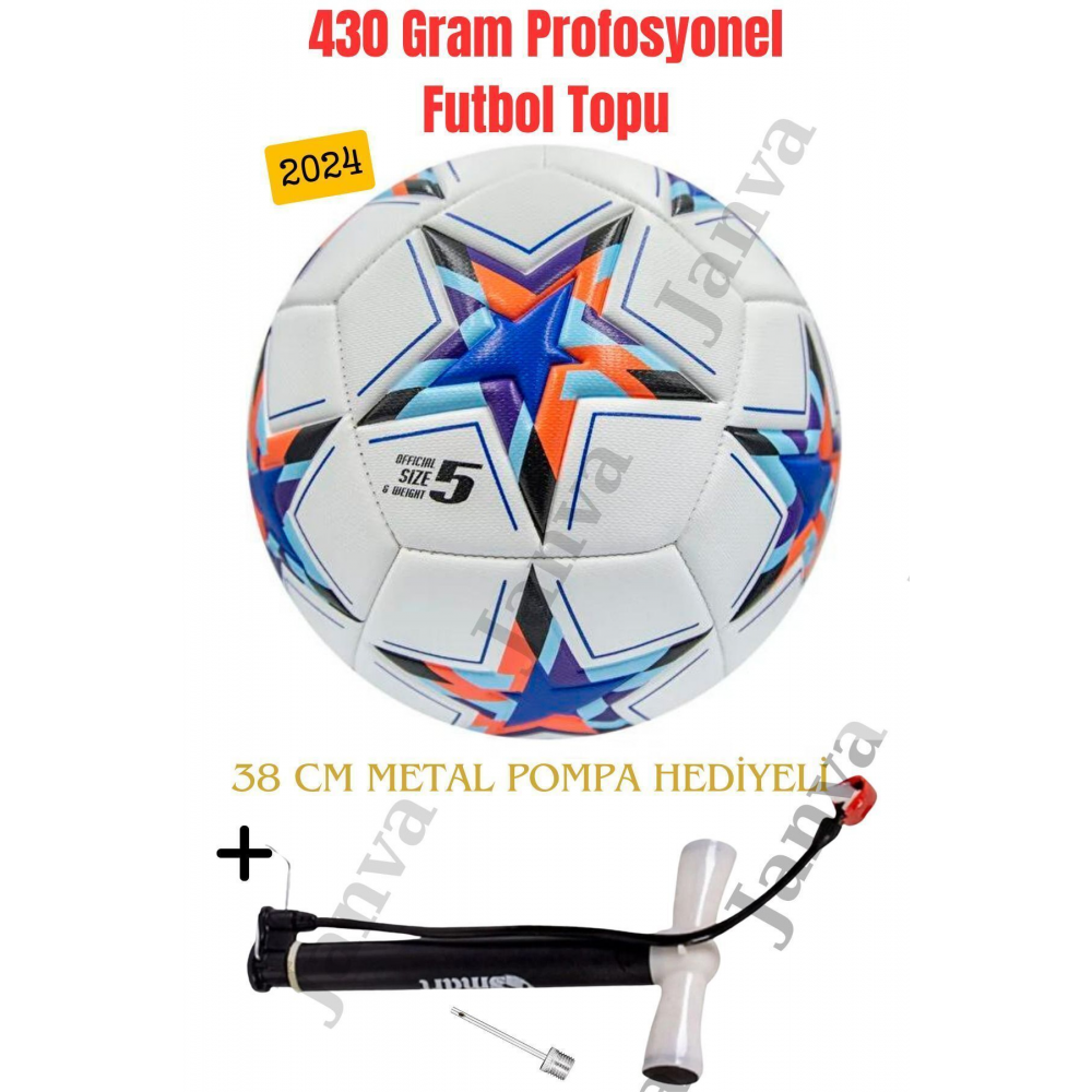 Uefa Şampiyonlar Ligi Supervision Özel Futbol Topu 400 Grlazer Kesim Maç Ve Antreman Topu Pompa