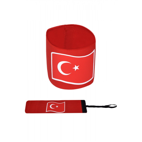 Kaptanlık Pazubandı Kaptan Kolluğu Kaptanlık Kaptan Bandı Profesyonel - Türk Bayraklı