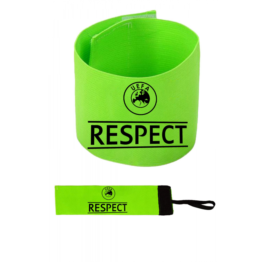 Respect Uefa Şampiyonlar Ligi Kaptanlık Pazubandı Kaptan Kolluğu Bandı Profesyonel Captain Pazuband