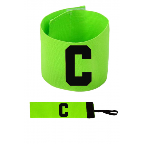 Yeşil Kaptanlık Pazubandı Kaptan Kolluğu Bandı Profesyonel - Yeşil