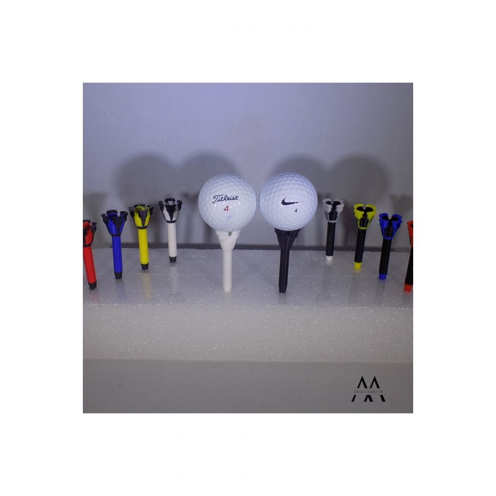 Golf Top Çivisi 10’lu Paket Beyaz