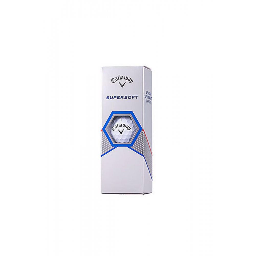 Bl Cg Supersoft - Üçlü Golf Topu Beyaz Renk