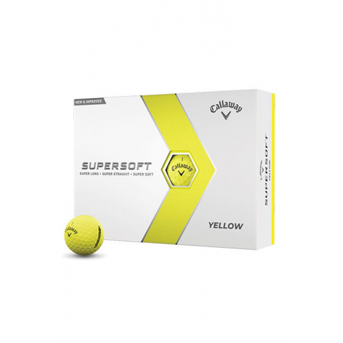 Bl Cg Supersoft Yellow - Üçlü Golf Topu Yeşil Renk
