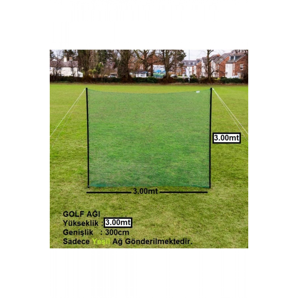 Golf Koruma Ağı Golf Filesi 3.00mt X 3.00 mt