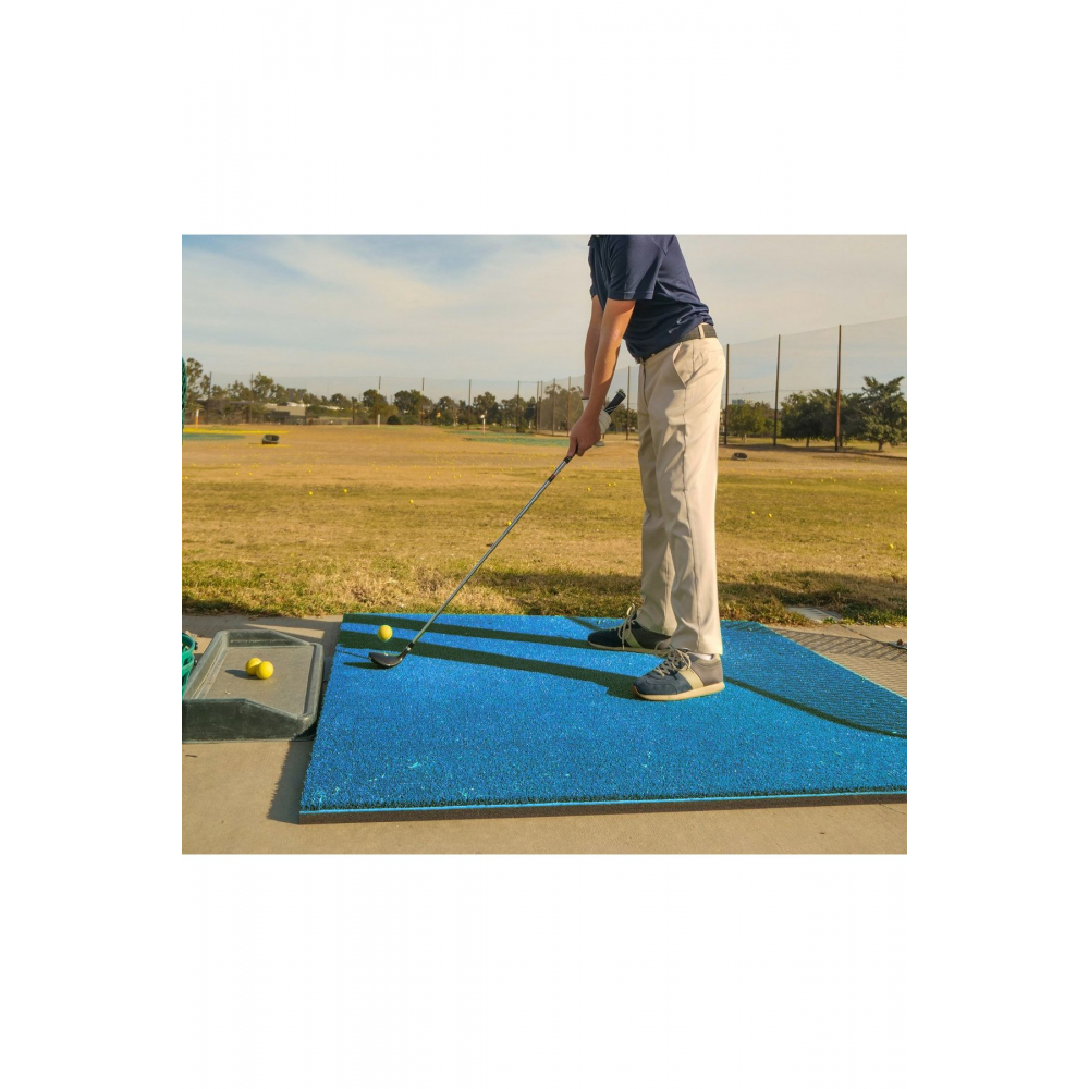Golf Shooting Mat Mavi