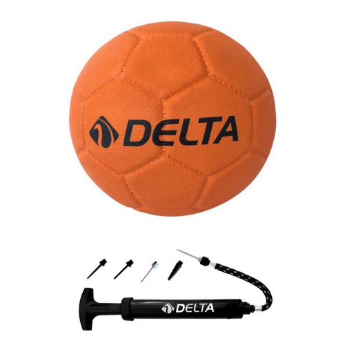 Deluxe Kauçuk 1 Numara Hentbol Topu + Top Pompası