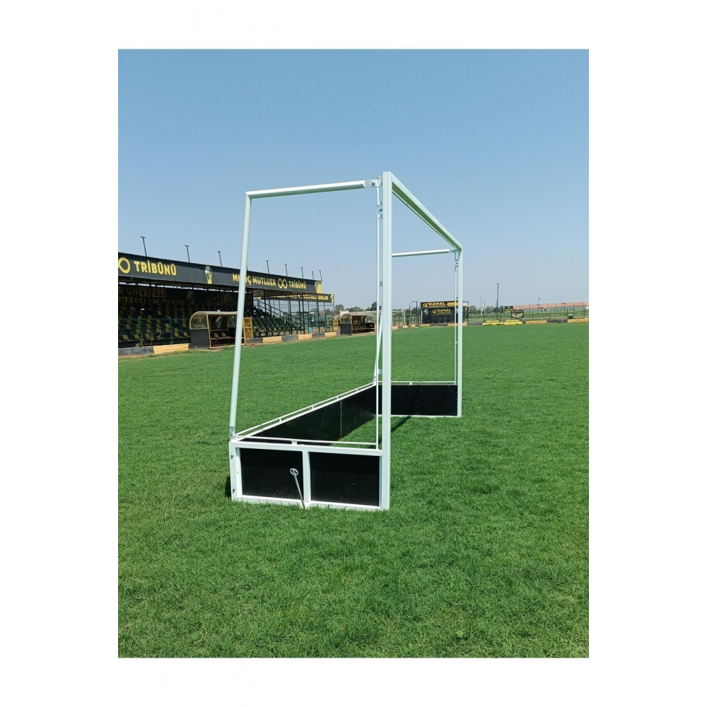 Metal Çim Hokeyi Kale Direği 2,14*3,66*1,2 m