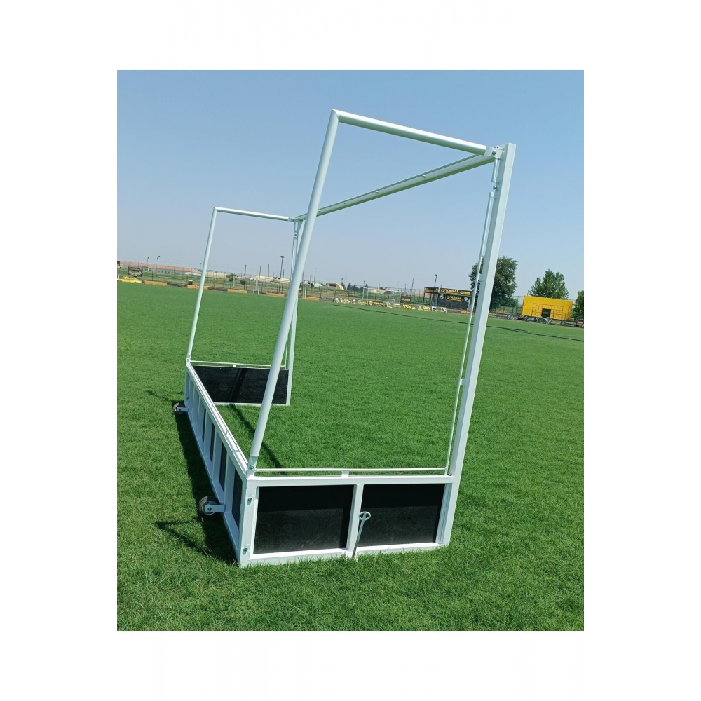 Metal Çim Hokeyi Kale Direği 2,14*3,66*1,2 m