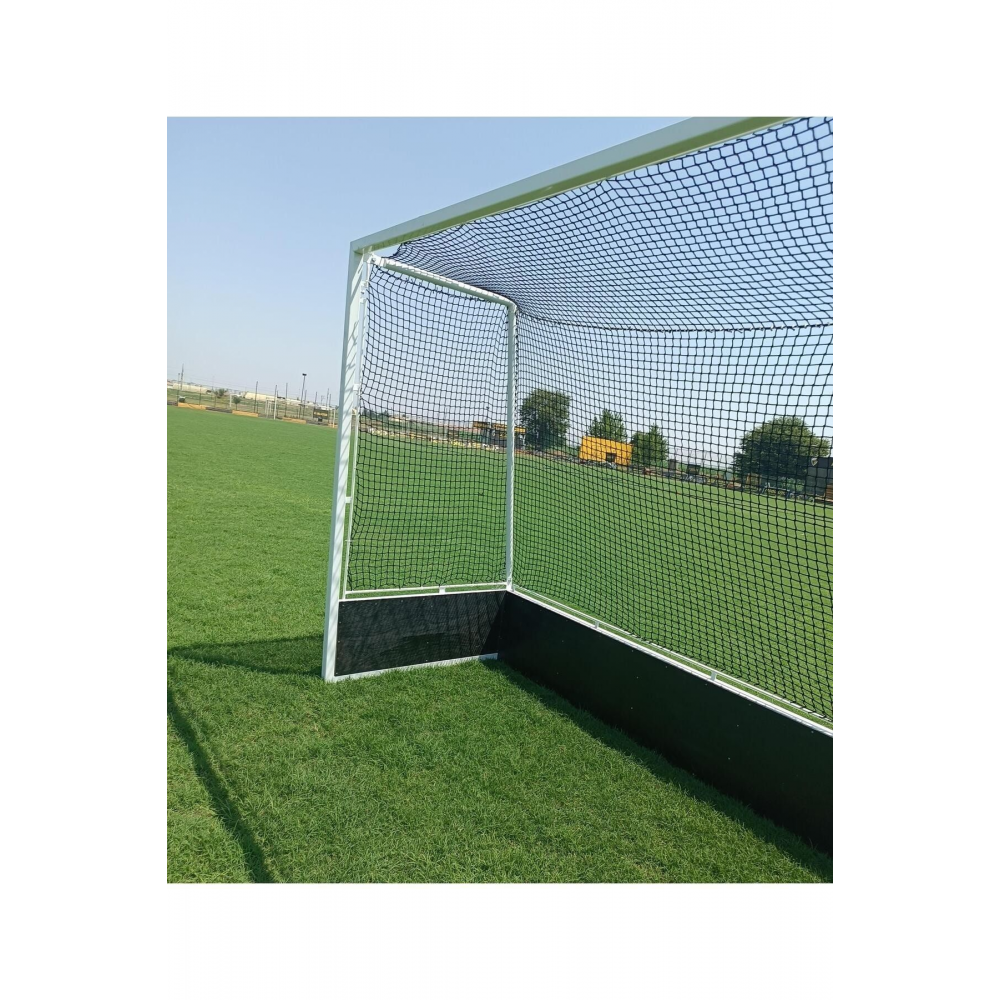 Silver Çim Hokeyi Kale Filesi Siyah 1,7*3,66*1,2 m Siyah 2,2 mm İp