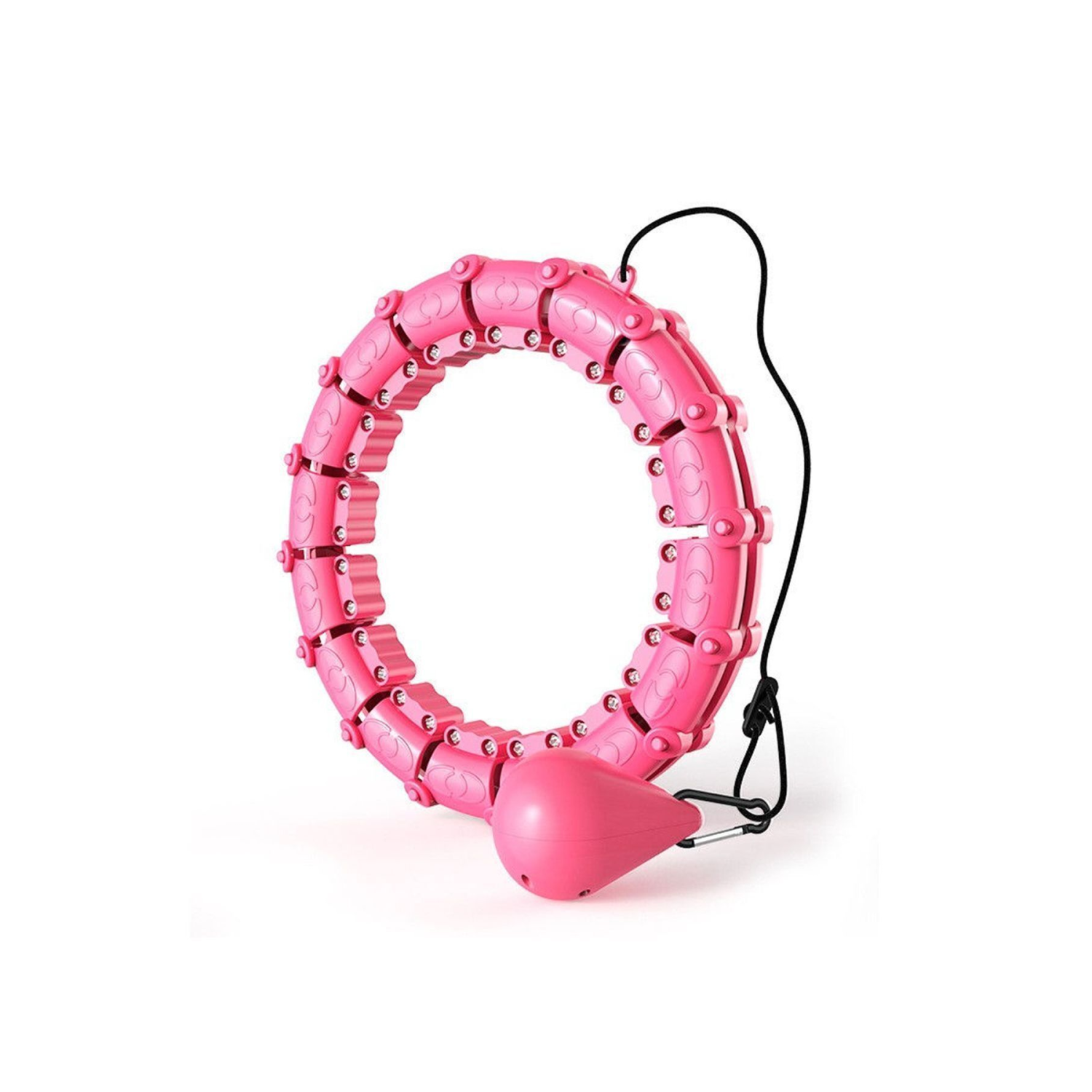 Hula Hoop Egzersiz Çemberi - Egzersiz Halkası - Ağırlıklı - Bel Bölgesi Ayarlanabilir - Hulahop