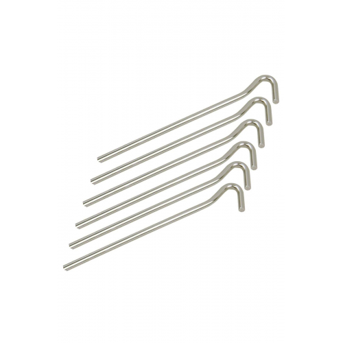 Çelik Çadır Kazığı 20cm 6 Adet