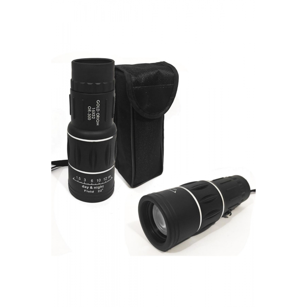 16X52 monoküler yetişkinler ve çocuklar için çift odaklı teleskop kuş gözlemciliği yapan hayatı avcı