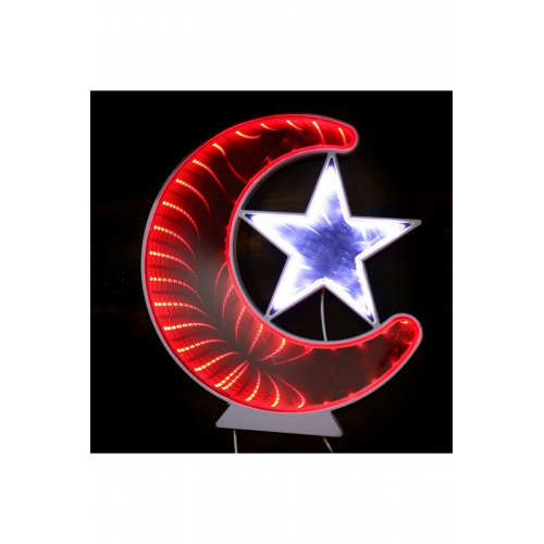 Ay Yıldız Işık Pano Türk Bayrağı Bigem Bm-079