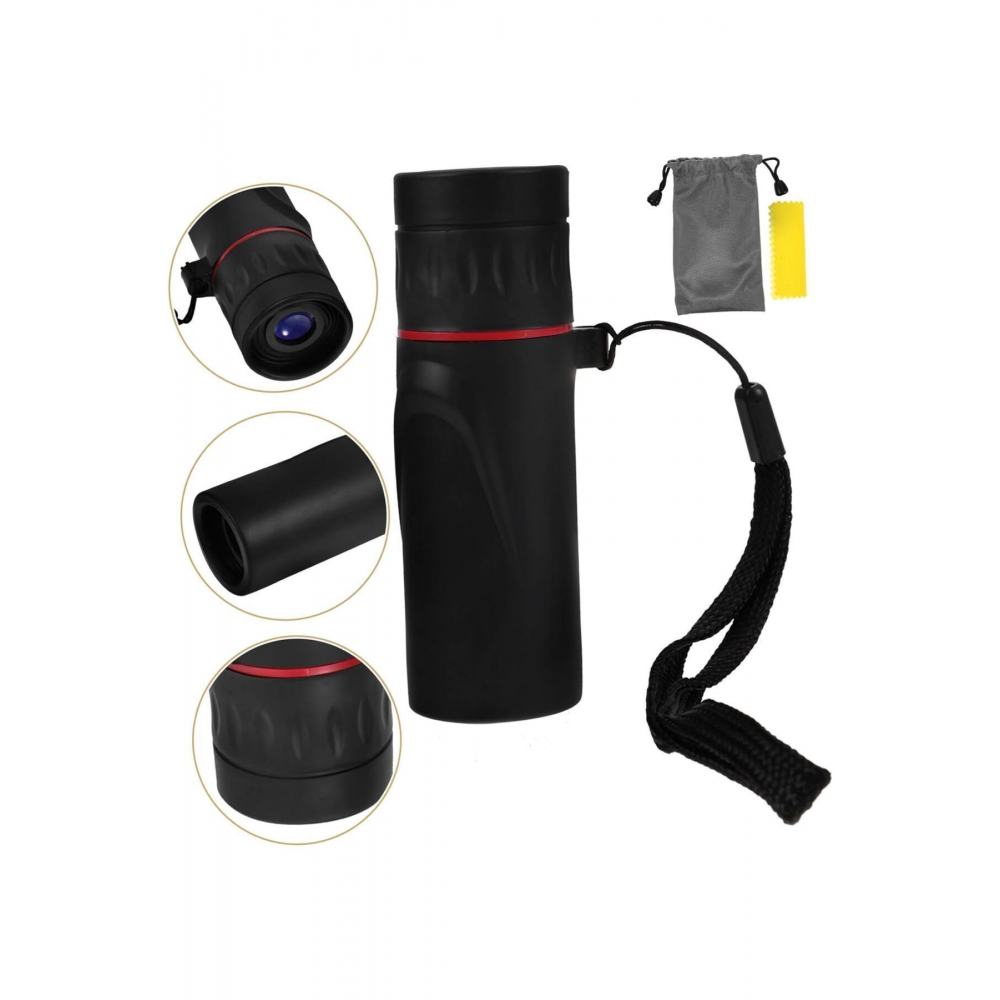 100x25 Zoomlu Yüksek Çözünürlüklü Tek Gözlü Monoküler Dürbün