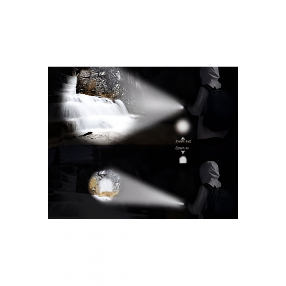 Yeni Orion Flaşörlü El Feneri 3 Pilli Fonksiyonlu 8024