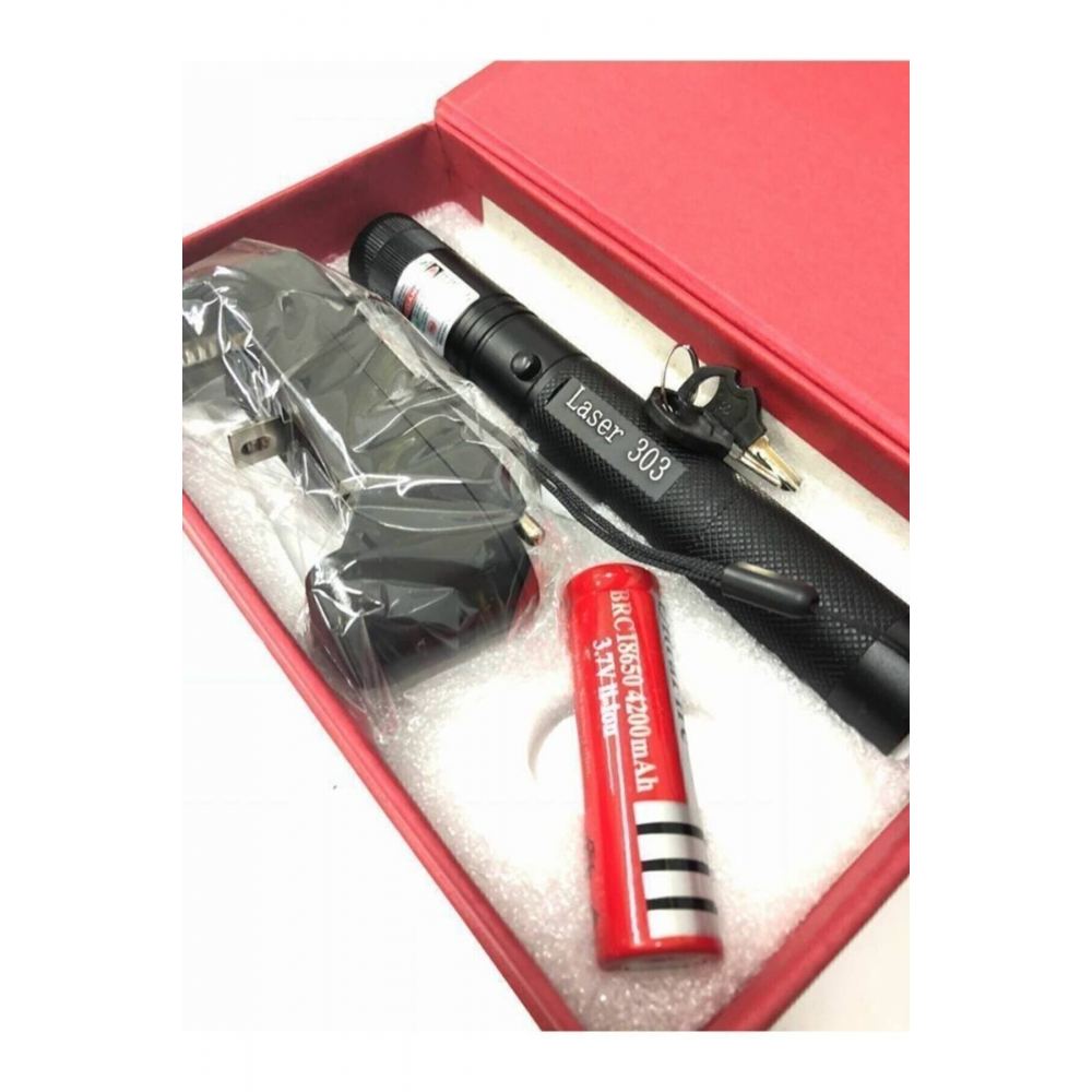 Zeycan Teknoloji Turbo X Yeşil Şarjlı Lazer 1000 Mw Pil Anahtar