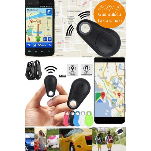 iTag Evcil Hayvan Pet Kaybolma Önleyici Kedi Köpek GPS Konum Takip Cihazı Bulucu