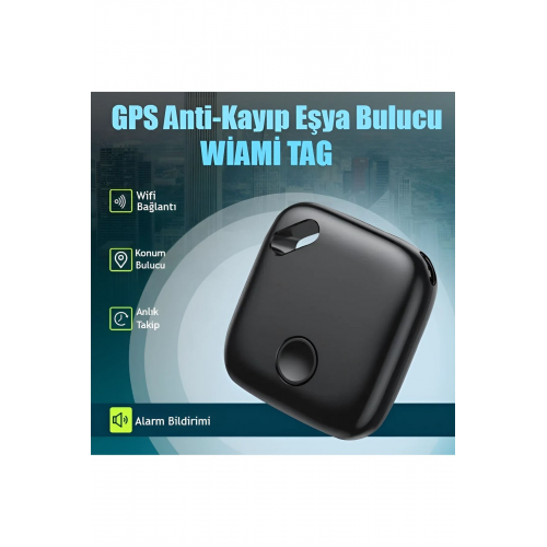 Wiami Tag İphone/İpad Anti-Kayıp Araç GPS İzleme Kablosuz Cihaz Takip Arama Eşya Bulucu Cihazı