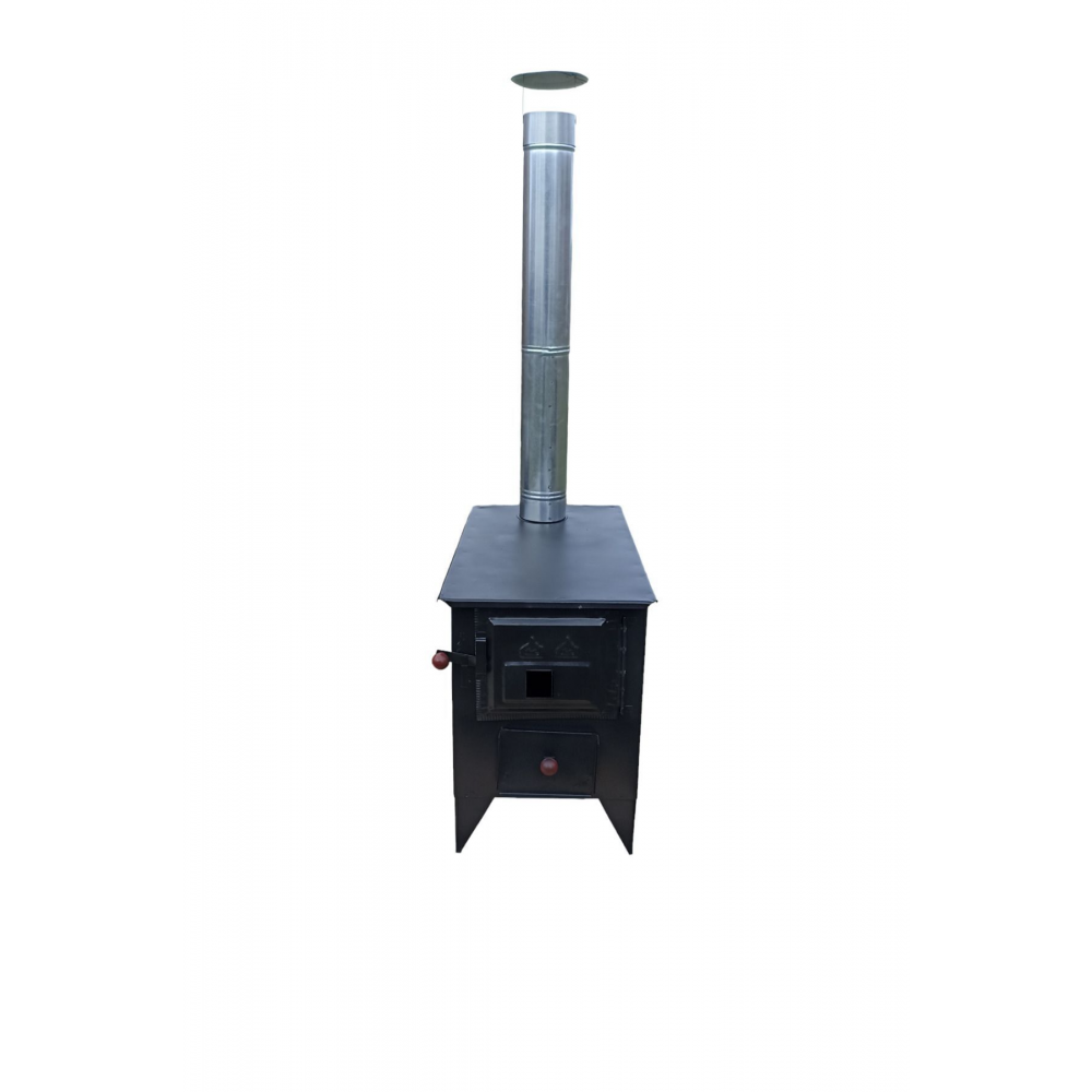 Fırınlı kamp sobası ( kuzineli kamp sobası )