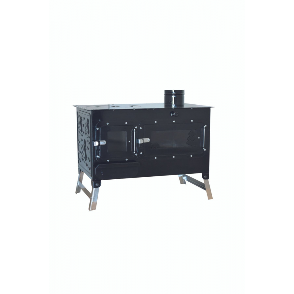 Kamp Sobası Kuzine Mangal Izgaralı Piknik Sobası Tekarasta Sbhkmp01