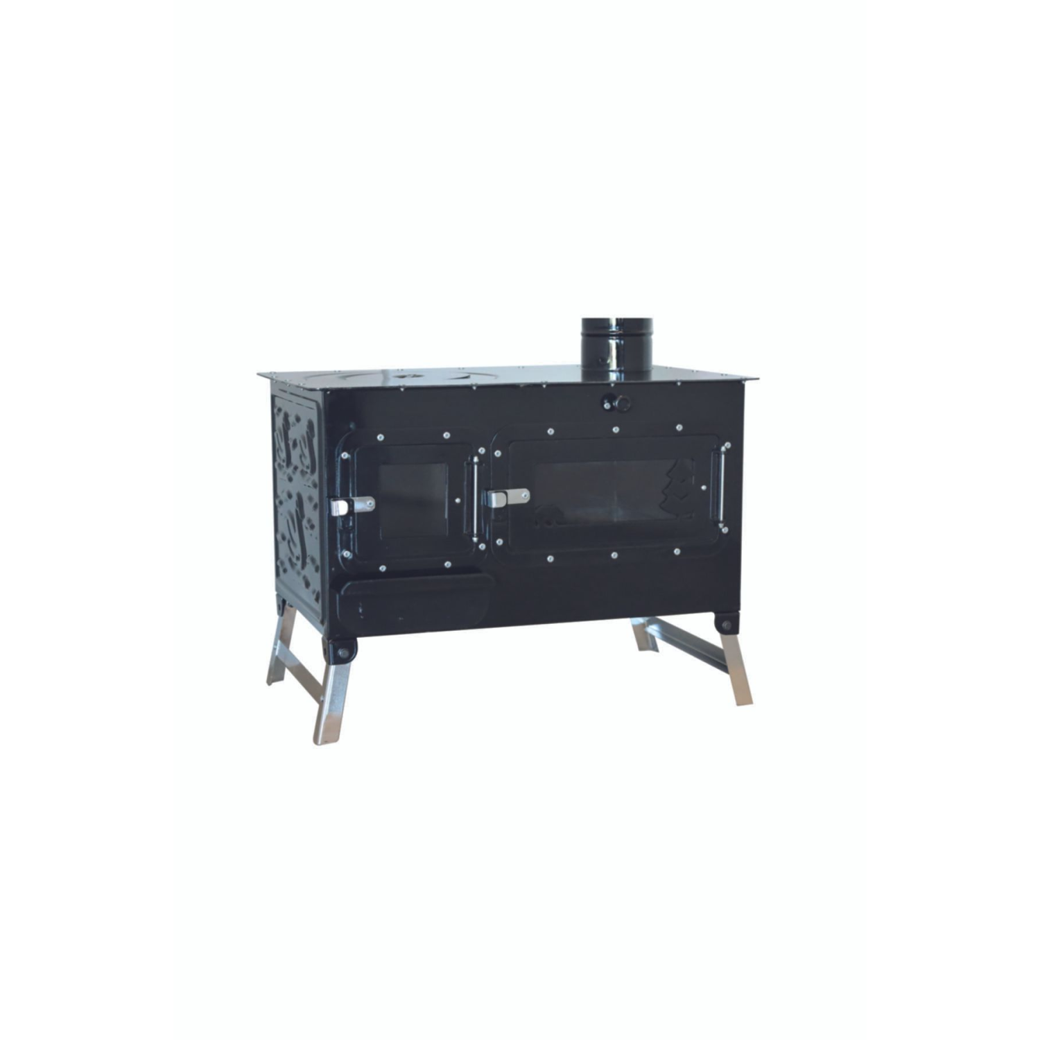 Kamp Sobası Kuzine Mangal Izgaralı Piknik Sobası Tekarasta Sbhkmp01