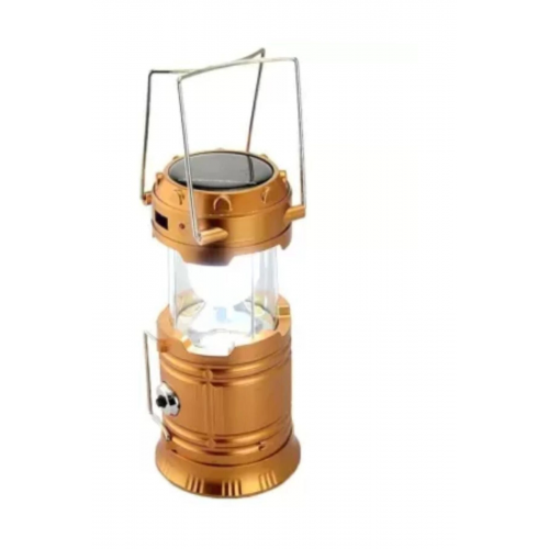 Şarjlı Kamp Lambası Güneş Enerjili Kızaklı Kamp Feneri Led Lamba Işıldak 4.1