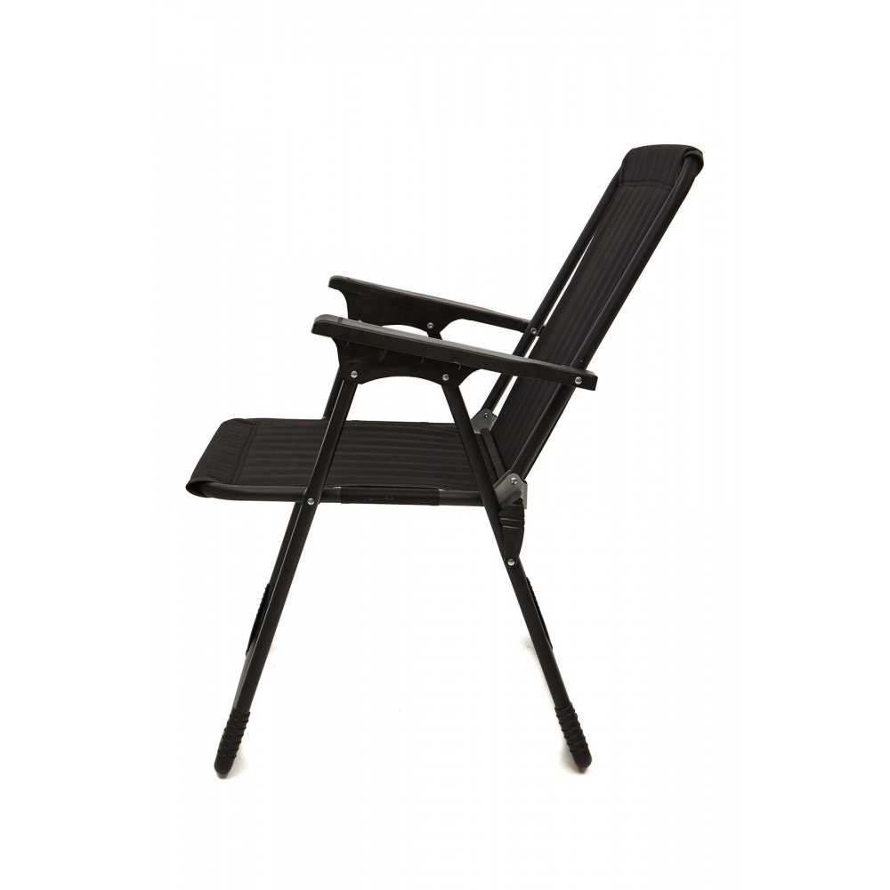 Natura 4 Adet Kamp Sandalyesi Katlanır Sandalye Dikdörtgen Bardaklıklı Siyah Katlanır Mdf Masa